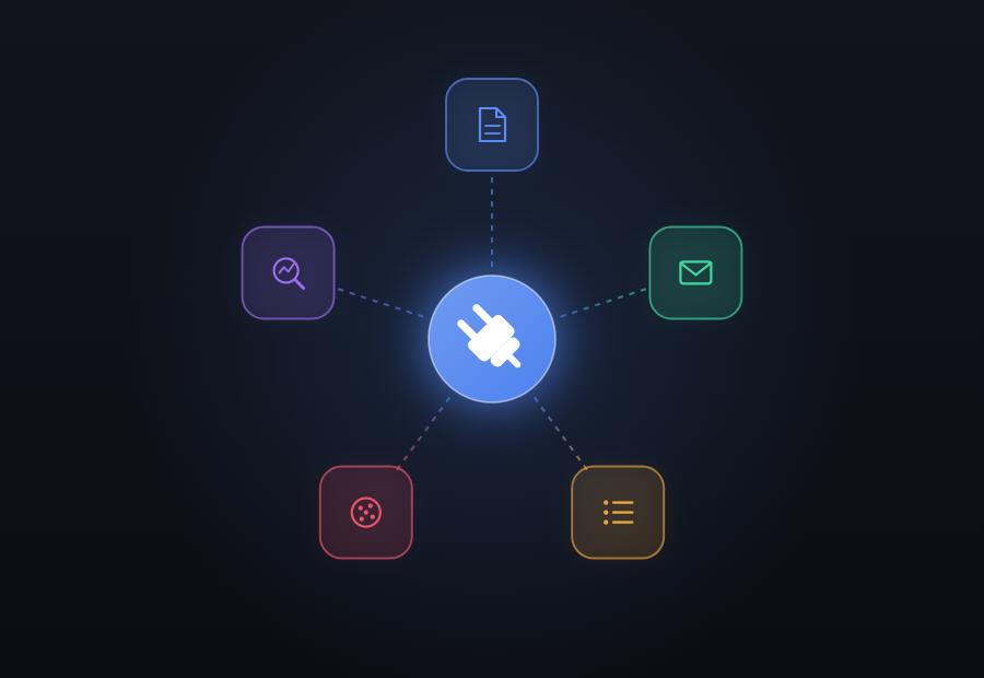 Minimal core, maximally extensible plugins